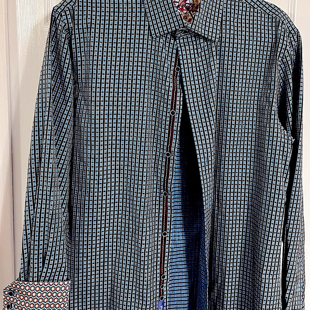 Robert Graham Large Long sleeve dress shirt.